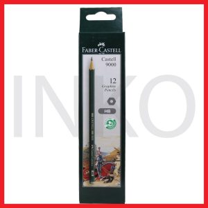 ginee_20260921150538890_8120533547.jpg FABER CASTELL BLACK PENCIL CASTELL 9000 HB 12PCS