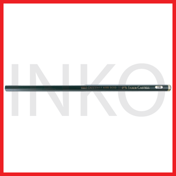 ginee_20260921150718015_6840456241.png FABER CASTELL BLACK PENCIL CASTELL 9000 2B 12PCS