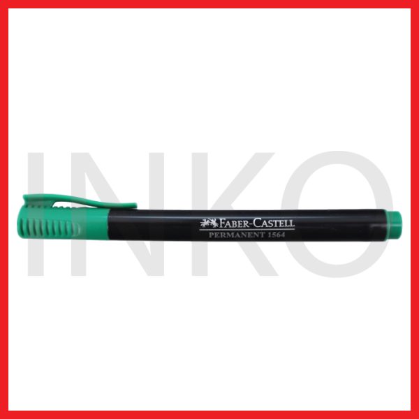 ginee_20260921151105050_8231607942.jpg FABER CASTELL CREATIVE MARKER PERMANENT 1564 GREEN INK 1PCS