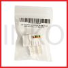 RJ45 Jackstone Cat5e UTP 8P8C Copper Gold Plated 15u.