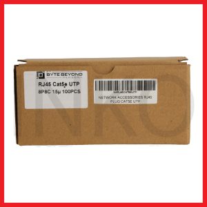 RJ45 Modular Plug Cat5e UTP 8P8C Copper Gold Plated 15u.