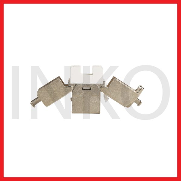 RJ45 Jackstone Cat6 STP 8P8C Copper Gold Plated 15u.