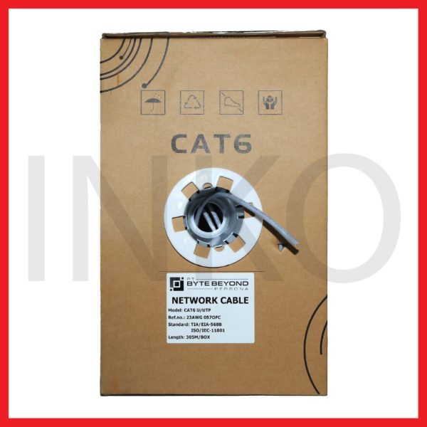 NETWORK CABLE CAT6 U-UTP