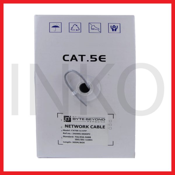 ginee_20260922130206203_4852428170.jpeg Network Cable CAT5e U-UTP – 305 Meter (24AWG, OFC)